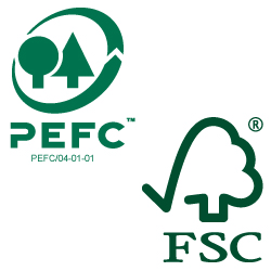 PEFC oder FSC für Holzprodukte