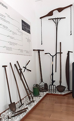 Geräte im Kleingärtnermuseum