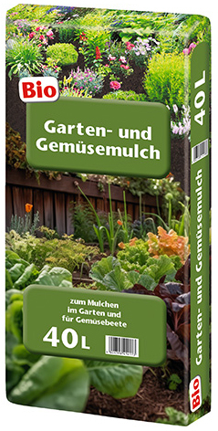Bio Garten- und Gemüsemulch