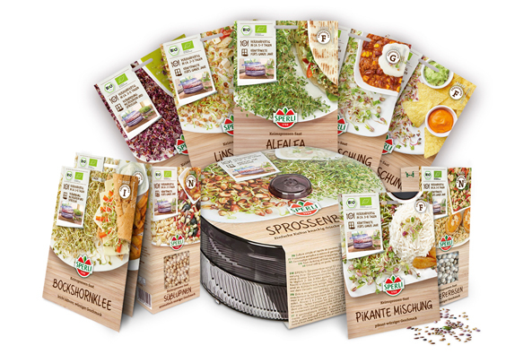 Sprossen- Sortiment von SPERLI Sprossen- Sortiment von SPERLI