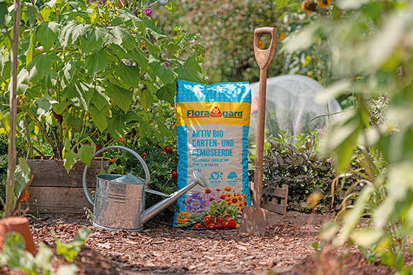 Floragard Aktiv Bio Garten- und Gemüseerde Floragard Aktiv Bio Garten- und Gemüseerde