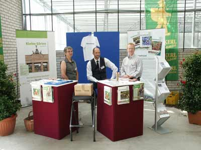 Infostand des Verlages W. Wächter