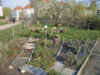Ein Lehrgarten als „Grünes Klassenzimmer“