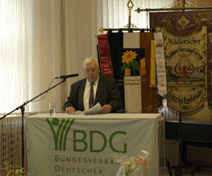 Ingo Kleist, Präsident des Bundesverbandes Deutscher Gartenfreunde